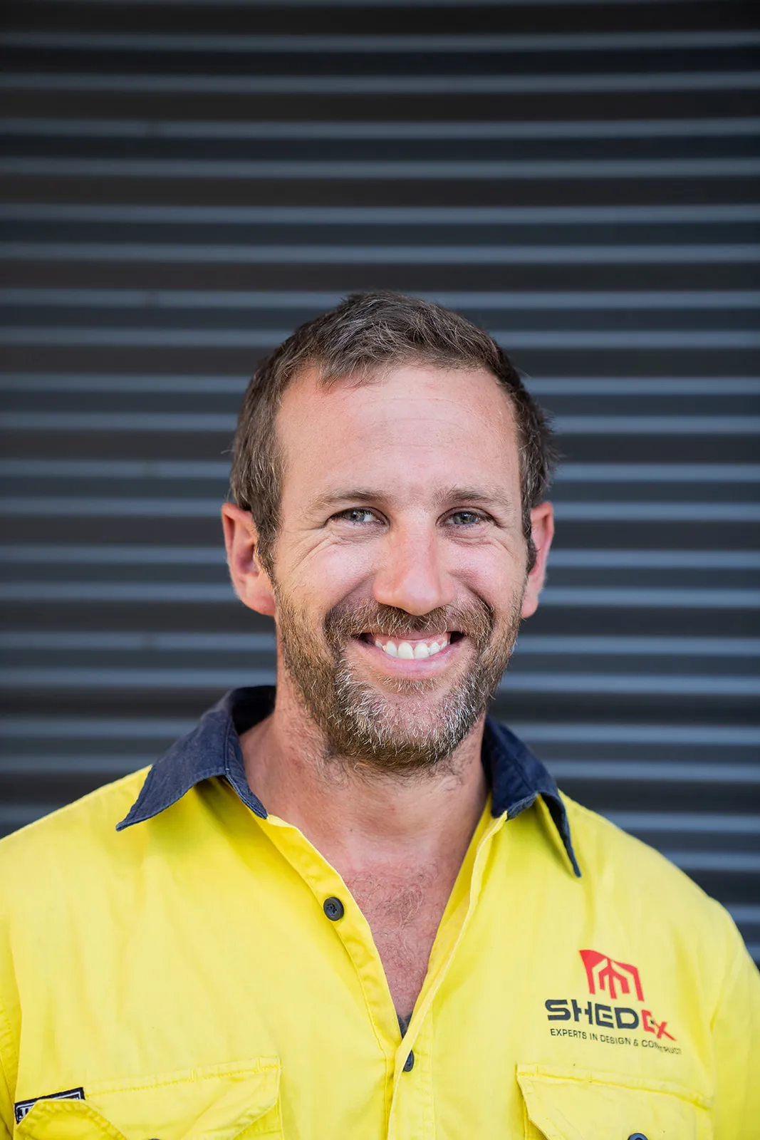 Individual staff portrait at the workshop