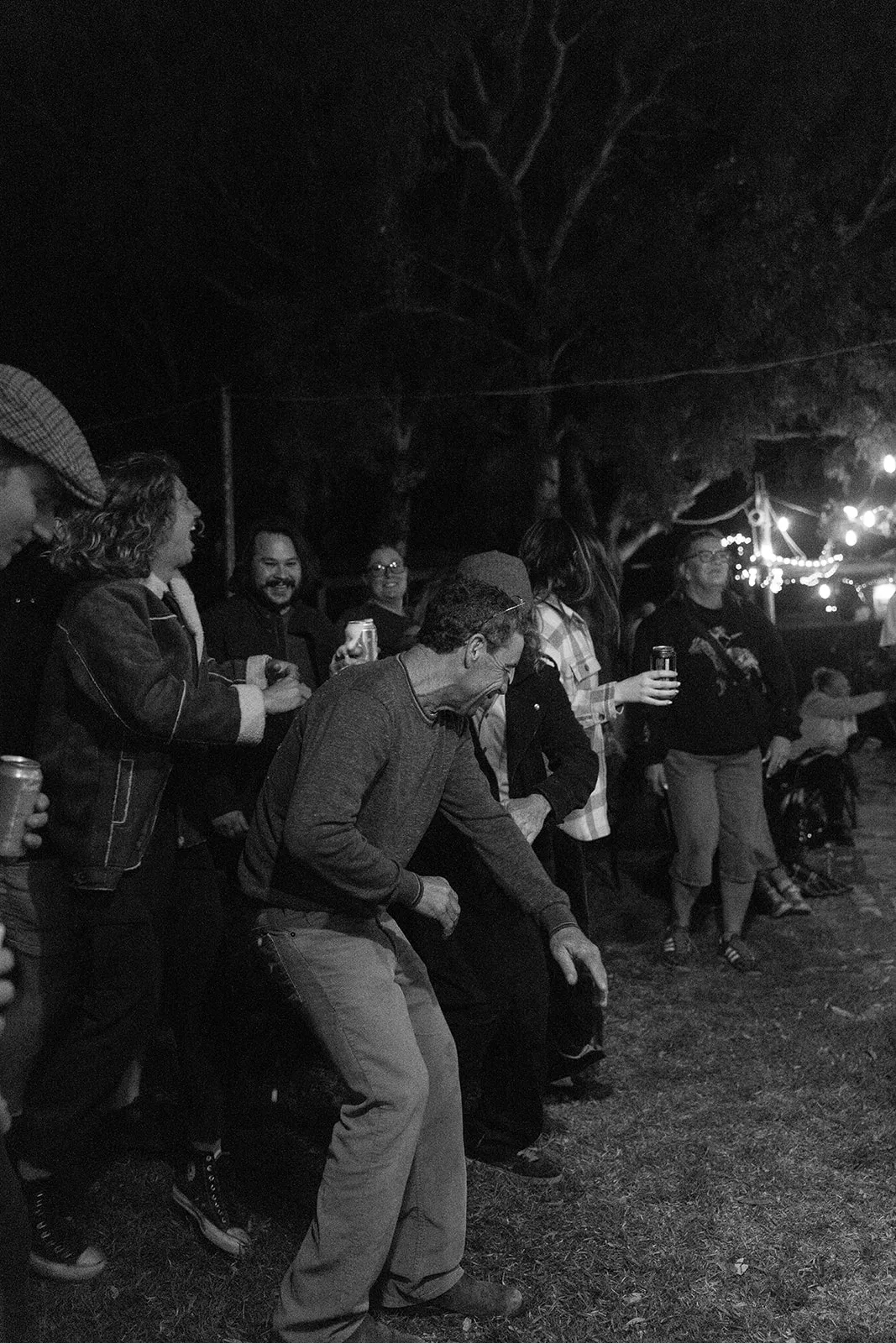 Crowd atmosphere during the live set