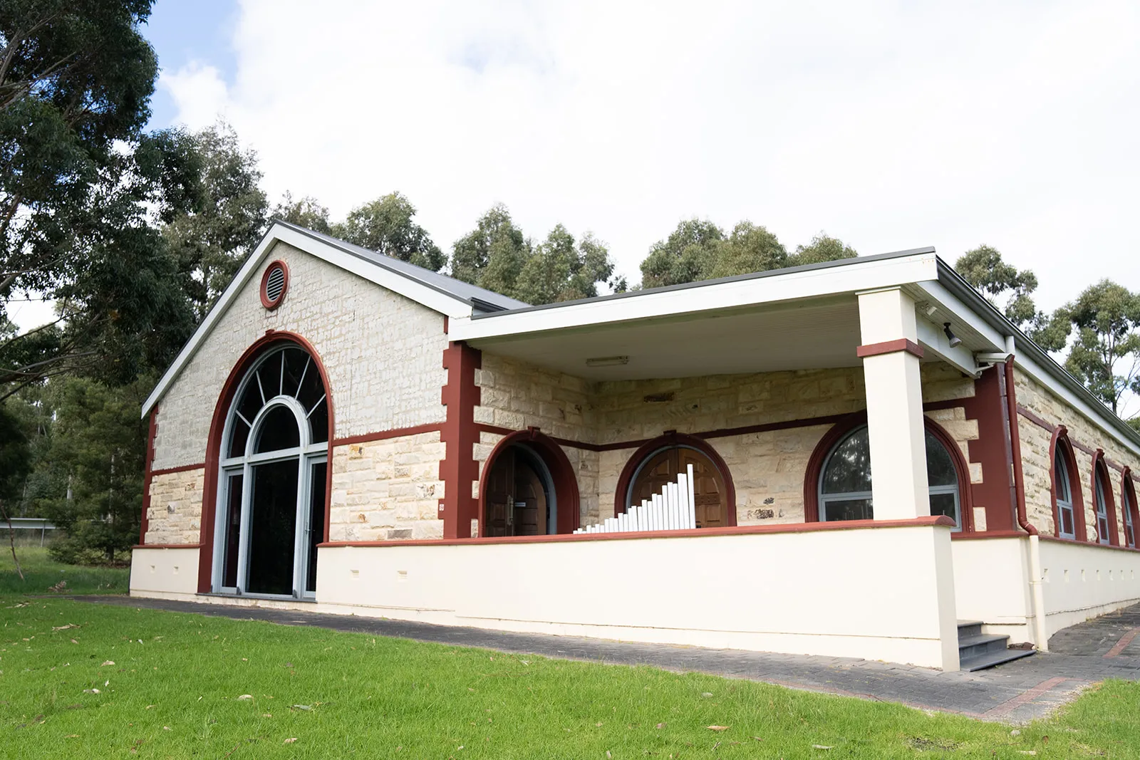 Heritage building exterior at the attraction