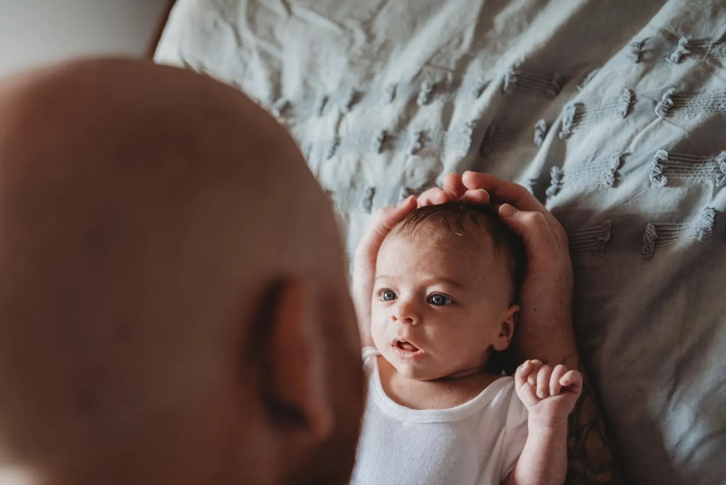 Newborn photograph by Amy Parkes