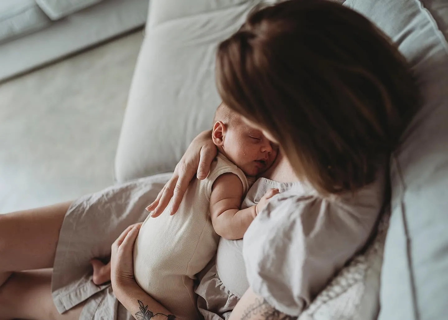 Newborn photograph by Amy Parkes